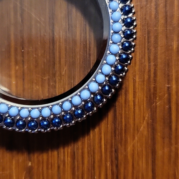 Origami Owl beaded charm holder front and back - Picture 3 of 3